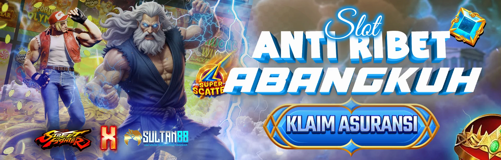 SULTAN88 RAJA Banner Slot Online